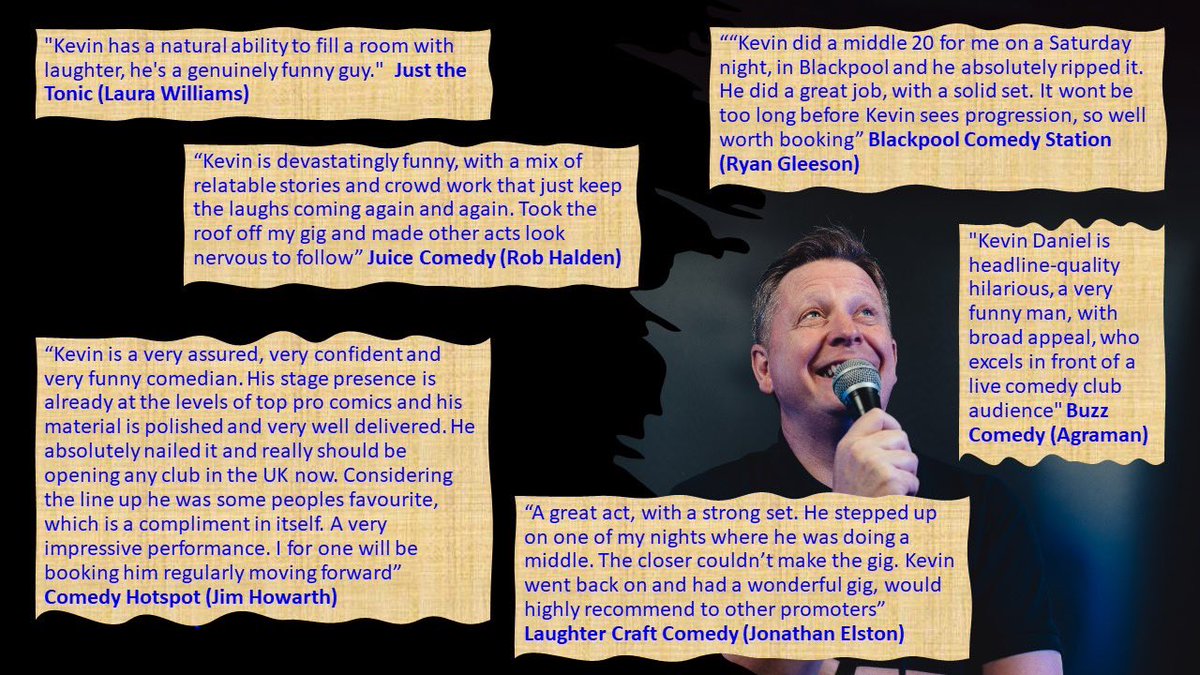 If anyone would like to see me perform in May here’s where you can find me. Full details and ticket links on my website (link in bio) Cheers Kevin 

#comedy #standupcomedy #livecomedy #comedygig #comedynight #comedian #comedyclub #comedians #scottishcomedian #giglist #May