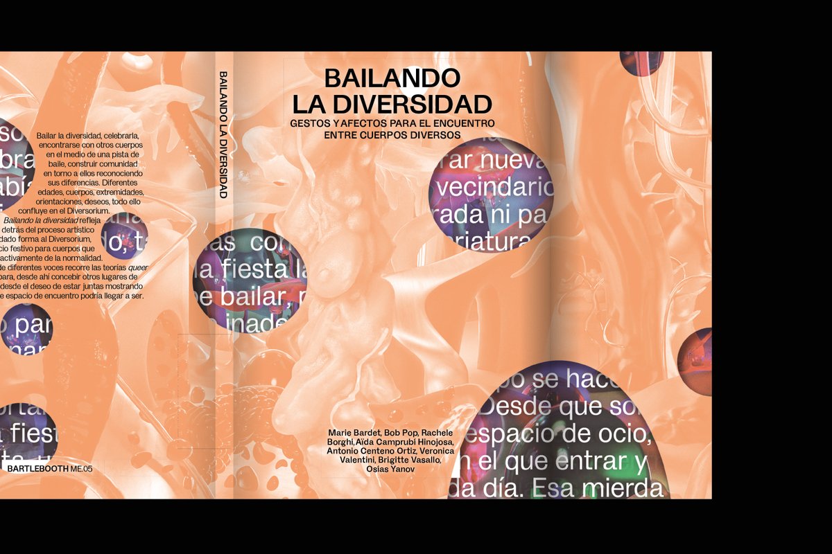 📚✨ Llega a las librerías 'Bailando la diversidad', una producción teórica ligada a la práctica. #Diversorium es un proyecto artístico de @concomitentes que imagina un espacio inclusivo y ahora, junto a la editorial @bartleboothorg, lanzan esta publicación con reflexiones de