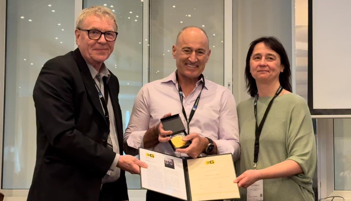 ComputerGraphicsLab (@cgl_ethz) on Twitter photo Prof. Markus Gross <a href="/MarkusGross63/">Markus Gross</a> has been honored with the Eurographics Gold Medal for his outstanding contributions to the field of computer graphics. eg.org/wp/eurographic… Prof. Markus Gross <a href="/MarkusGross63/">Markus Gross</a> has been honored with the Eurographics Gold Medal for his outstanding contributions to the field of computer graphics. eg.org/wp/eurographic…