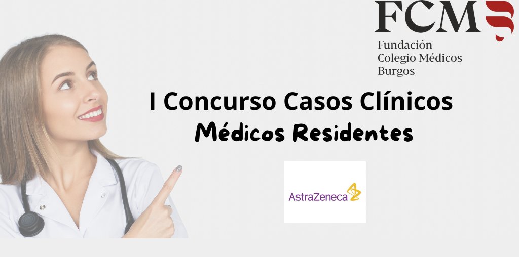 #MIR #Concurso #MedicosResidentes 🏆🩺I Concurso de Casos Clínicos para Médicos Residentes 2024 convocado por la @FundacionCombu y @AstraZeneca 👩‍⚕️👨‍⚕️médicos residentes 3º y 4º año desarrollen su actividad 2024 en #Burgos ⬇️Hasta 30 junio combu.es/noticias/combu…