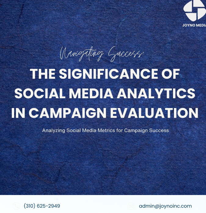 Exploring the Path: How Social Media Analytics Redefine Campaign Evaluation🧐
#joynomediamarketing #joynoinc #marketingdigital #socialmediamarketingtips #contentideas #digitalmarketing2024