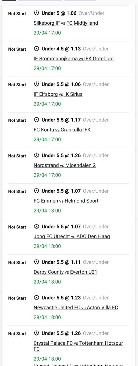 ✅️50+ odds 💥Under 5.5 goals 💥Under 4.5 goals 💥Under 5 goals Get code here first Telegram 👇 t.me/enocksmith84 Sportybet 🇬🇭 B94E15