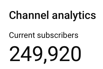 So close to 250,000 subscribers on the H.I.T channel! Subscribe now and you may be my 250,000th! youtube.com/@HITGolfReviews