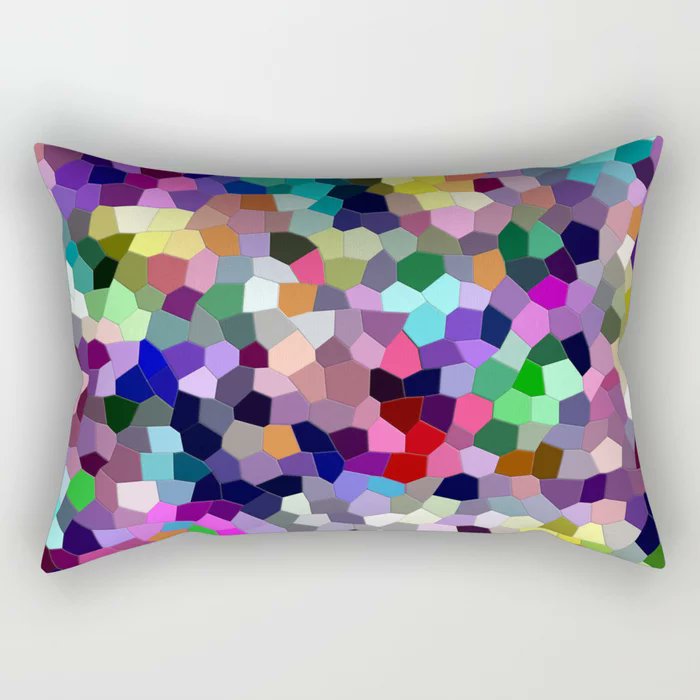 #Colorful rectangular #pillow to bring a splash of color into your #home

Find it at my #Society6Shop here:
society6.com/product/colorf…

#AYearForArt #BuyIntoArt #mosaic #MosaicMonday #homedecor #homedecorideas #homedecoration #homeandliving #onlineshopping #giftidea #MothersDayGifts