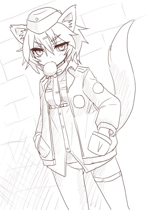 育ちの悪い系リベリオン航空ウィッチ。 