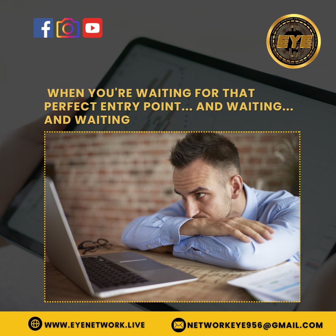 In Trading, Me patiently waiting for the stars to align for that perfect trade entry like💸
Like, comment & share
 Contact us to know more!
🌐 eyenetwork.live
📩 networkeye956@gmail.com
#PatienceIsKey #TradingLife #tradingmemes #tradingforex #traderlifestyle #eyenetwork