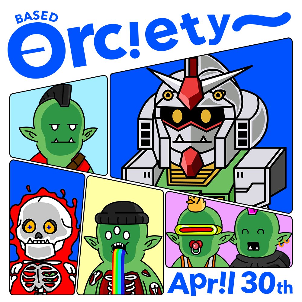Orciety 🤝 NFT Albania Group

🧌 Follow <a href="/BasedOrciety/">Orciety</a> &amp; <a href="/AureliNft/">NFT Albania Group</a> 
🧌 RT &amp; Like
🧌 Tag 3 friends

#NFT #NFTs #Base #BaseChain #WL #WhitelistGiveaway
