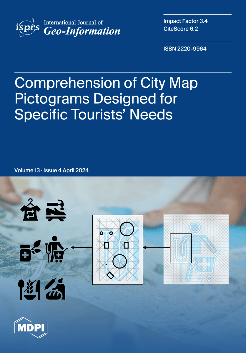 ISPRS_IJGI's tweet image. 🩷New issue released in April!
"Comprehension of #CityMap Pictograms Designed for Specific Tourists’ Needs"
by Dorotea Kovačević et al.
👋Welcome to read all the Pubs:mdpi.com/2220-9964/13/4…

#IssueCover #callforeading