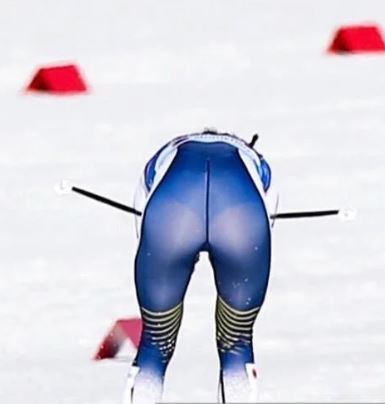 Stina Nilsson #biathlon #skicross #visiblethong