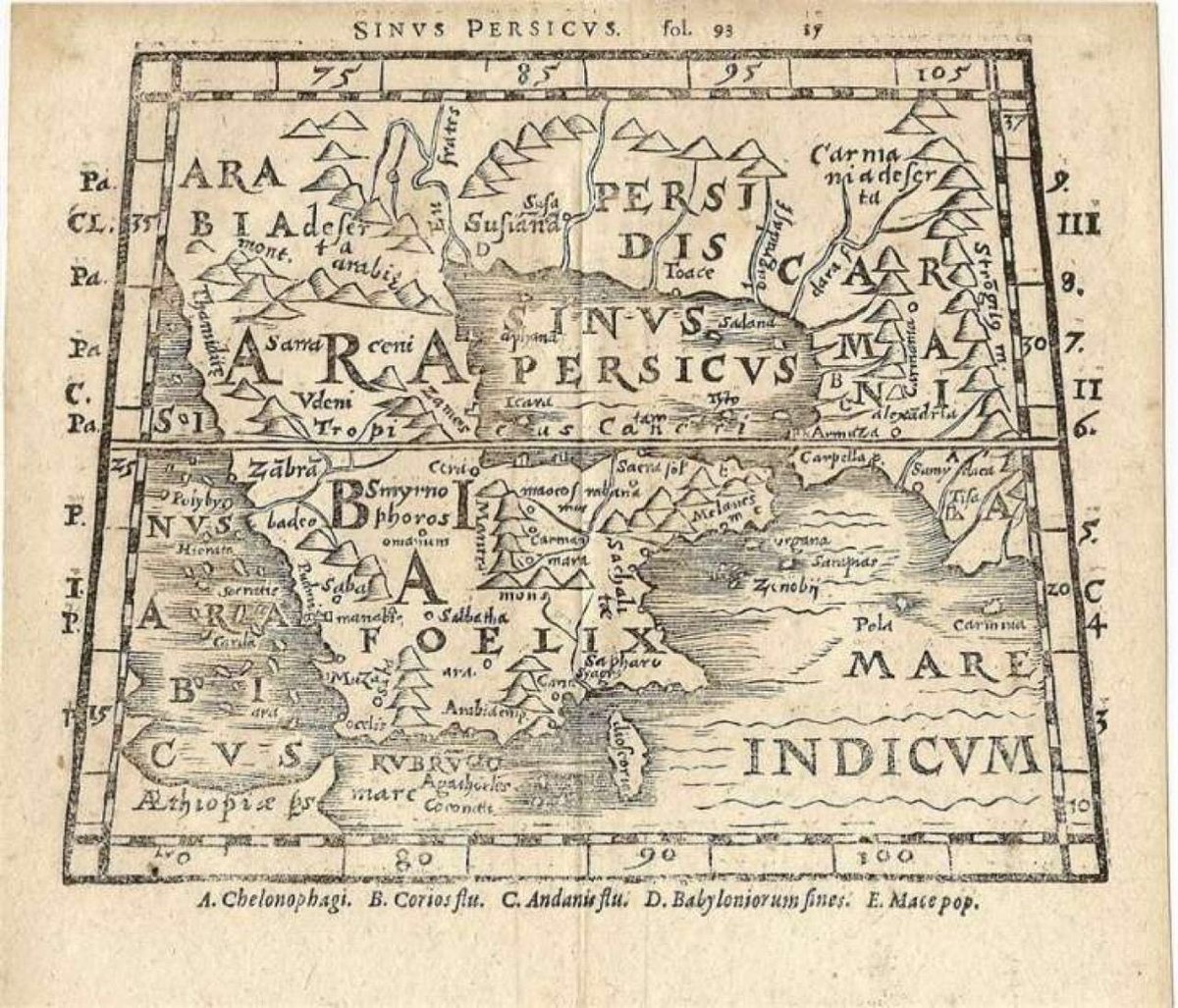 محال است که سرکه، عسل شود. یکی از اولین نقشه‌های آسیای غربی، مربوط به قرن پانزدهم میلادی است که مصادف با اوایل حکومت صفویه در ایران بوده است. کلمه‌ی لاتین Sinus Persicus به‌معنی خلیج‌فارس است. روز ملی #خلیج‌فارس مبارک باد