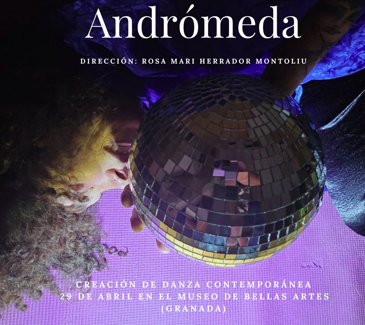 ¡Feliz #DíaInternacionaldelaDanza! 🩰El @MuseoBBAAGranad se une a esta efeméride con ‘Andrómeda: pieza de danza contemporánea’, dirigida por Rosa Mari Herrador. #Hoy, 29 de abril, a las 18:00 y 19:00 horas 🔗lajunta.es/4rfxq