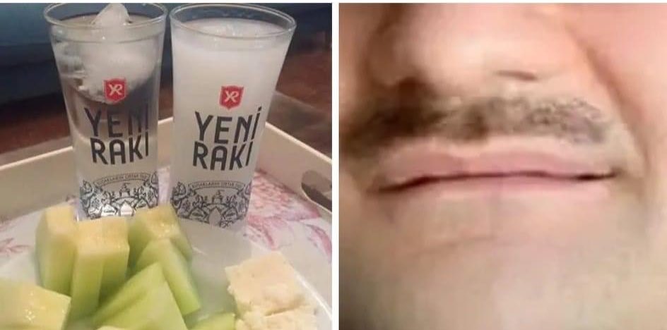 Yetişkin bir badem bıyık milyarlarca dolar rüşvet yiyebilir, ama günah ve haramdır diye içki içmez..! Yuh Olsun ! Rakı