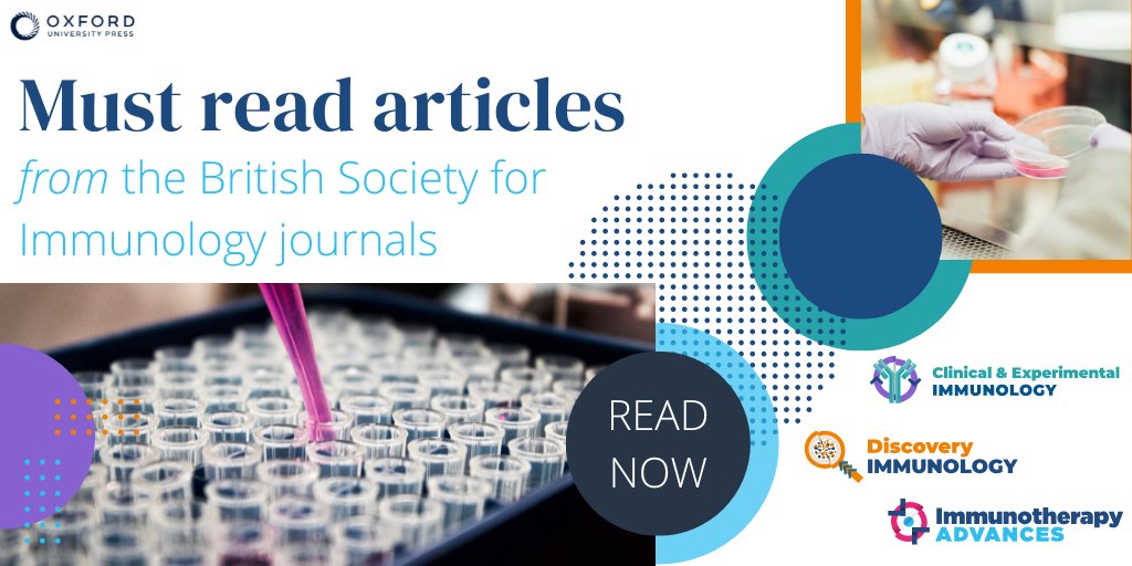 Must-read #immunology articles! 🤩

For #DayofImmunology, we invite you to explore this fantastic selection of our impactful articles, together with important research & reviews from our sibling journals @discovimmunol & @IMTadvances ➡️bit.ly/3DuBTCX