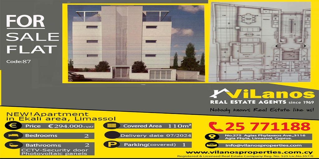 🏬NEW! For Sale Luxury Apartment in📍Ekali area,Limassol, Cyprus
🛏 2 Bedrooms🛀2 Bathrooms🚽2📏Covered area 110 SQM💶€294,000+VAT🔹Code: 87 ☎️Call Us On 25-771188
#luxury #oriele #amici23 #YOASOBI #PSGBAR #Perletti #englot #AsLaz #OlivierAwards #Newsnight #property #salesforce