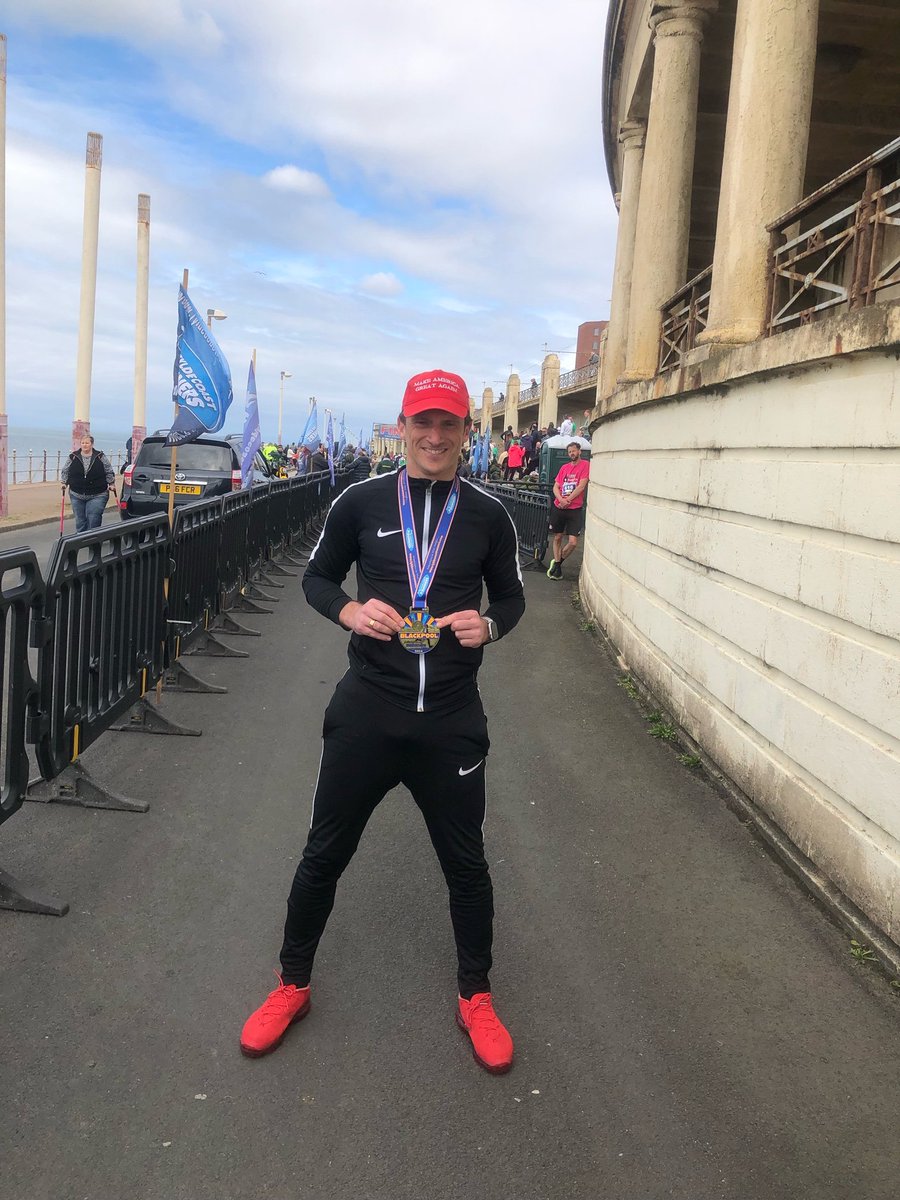 Congratulations to our volunteer Seb who completed the Blackpool Marathon on 21 April. That's three marathons in two weeks!