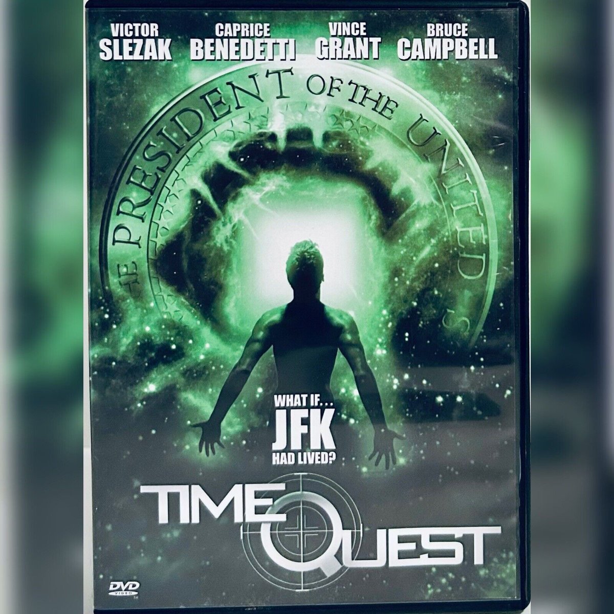 #NewArrival! Time Quest (DVD 2000) Bruce Campbell Victor Slezak Ardustry Home Video JFK SciFi rareflicksplus.com/product-page/t… #TimeQuest #2000s #BruceCampbell #VictorSlezak #ArdustryHomeVideo #JFK #SciFi #SciFiMovie #SciFiCommunity #whatif #DVD #DVDs #PhysicalMedia #Flashback
