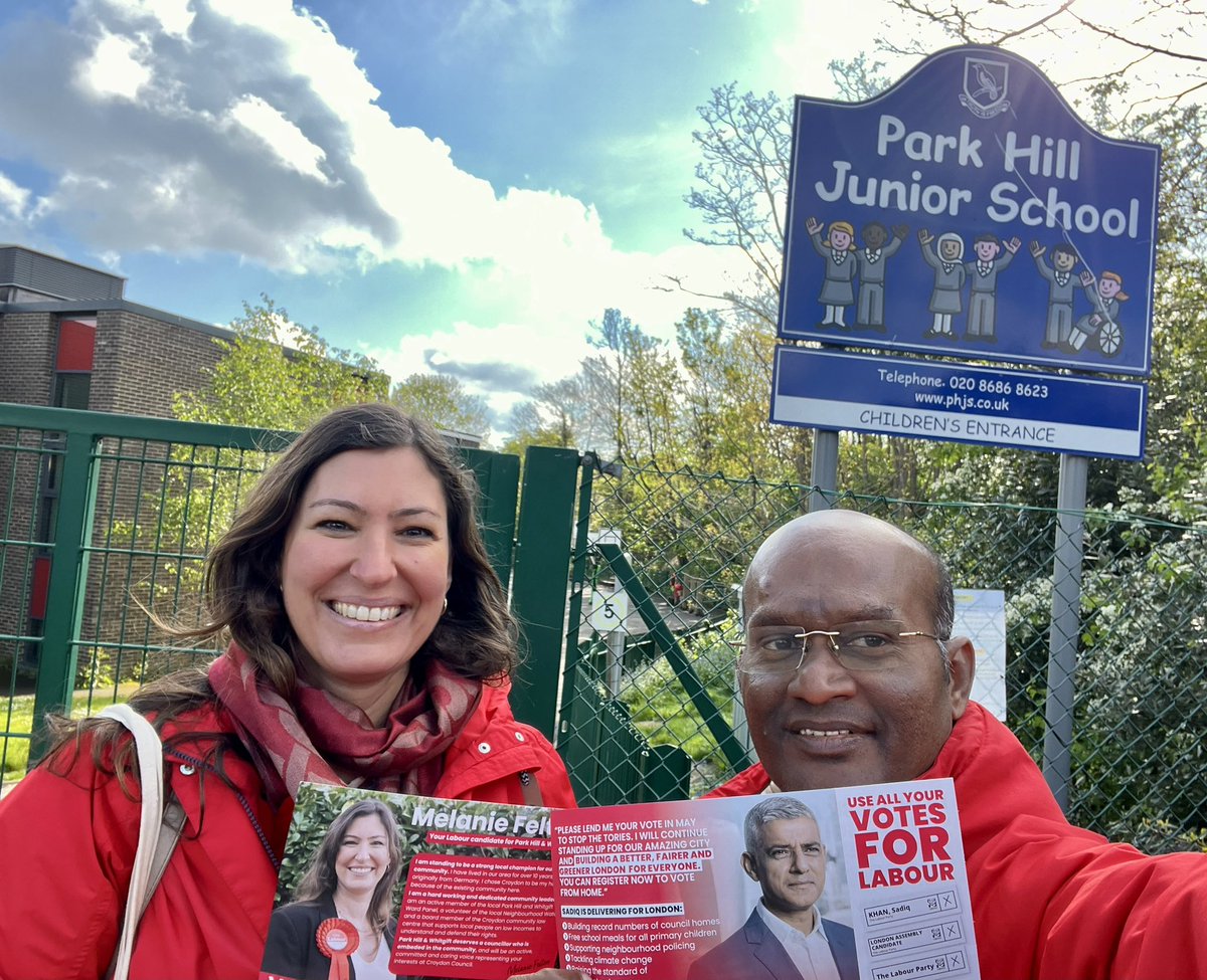 @melanie-felten.bsky.social (@melaniefelt) on Twitter photo Talking to parents on the school run this morning in Park Hill about Labourβs positive vision and my plans for the local area.
The election takes place this Thursday May 2nd.
Vote Labour for change in Park Hill and Whitgift - 4 votes for Labour for <a href="/SadiqKhan/">Sadiq Khan</a> Maddie Henson. πΉ Talking to parents on the school run this morning in Park Hill about Labourβs positive vision and my plans for the local area.
The election takes place this Thursday May 2nd.
Vote Labour for change in Park Hill and Whitgift - 4 votes for Labour for <a href="/SadiqKhan/">Sadiq Khan</a> Maddie Henson. πΉ