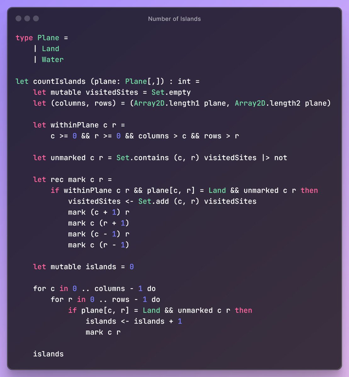 Another day of practicing leetcode with F#. Wish they supported F# though, it's so underrated :)
#fsharp #dotnet