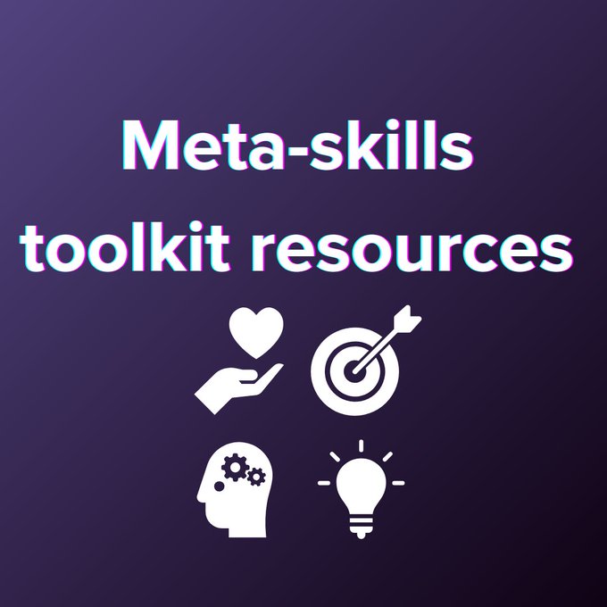 New resources have been added to the #MetaSkills toolkit to help with self-evaluation. Check them out 👉 ow.ly/TZji50Rp7Z1