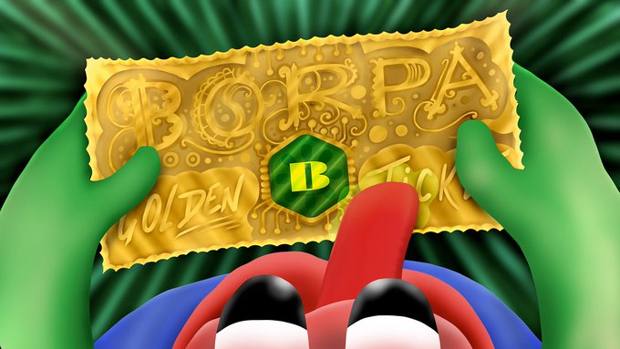 From the most talked about Meme of recent days, almost the biggest draw @BorpaTokencom 5x200$ worth allocation (Whitelist) #BorpaToken Follow | @BorpaTokencom , @0xBreyn Like & Rt and Comment this tweet 👇 good luck all 😍