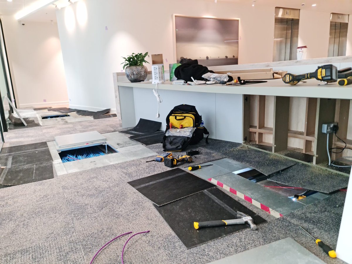 Ambico Services Limited (@ambicolimited) on Twitter photo Great work from the Ambico Connect team who successfully completed the data cabling project for a new office space over the weekend!
Contact us today for any #fibre #datacabling and #CCTV services.
โ๏ธ sales@ambico.co.uk
๐ 0207 537 7080 Great work from the Ambico Connect team who successfully completed the data cabling project for a new office space over the weekend!
Contact us today for any #fibre #datacabling and #CCTV services.
โ๏ธ sales@ambico.co.uk
๐ 0207 537 7080
