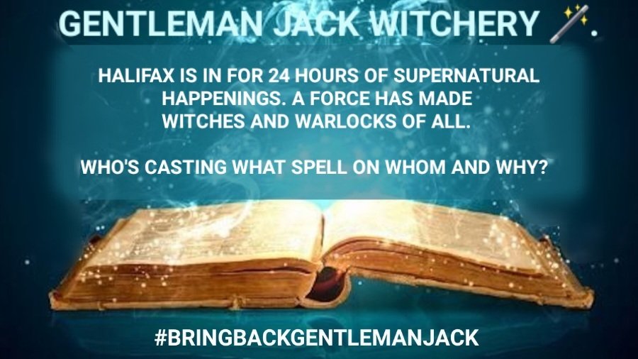 Gentleman Jack - Witchery! #BringBackGentlemanJack @BBC @LookoutPointTV