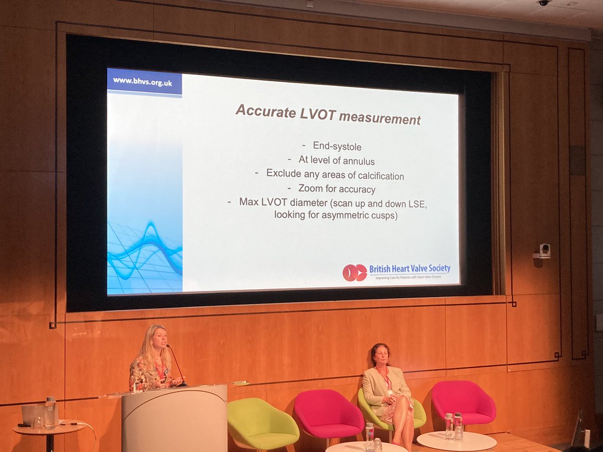 Brilliant session on Aortic Valve disease at BHVS conference by @lauradobson 

@BrHeartValveSoc