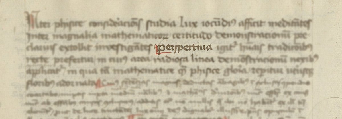 Pleased to launch the account of the project on textual traditions of late medieval optics, 'The Age of Peckham: The Role of John Peckham's Perspectiva communis in the Dissemination and Development of Optical Knowledge, 1279–1542', funded by the Czech Science Foundation. [1/5]