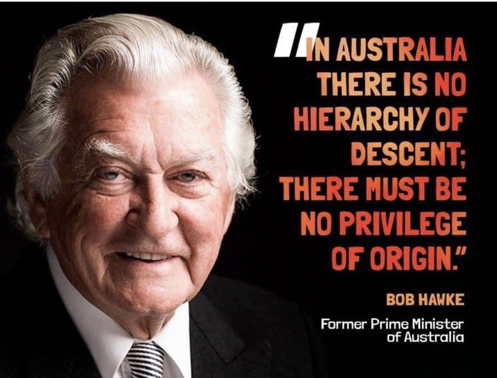 Why a need for a treaty with indigenous people? They are Australians, enjoying all the rights and privileges of citizenship; why should they receive special treatment because of their ancestry?