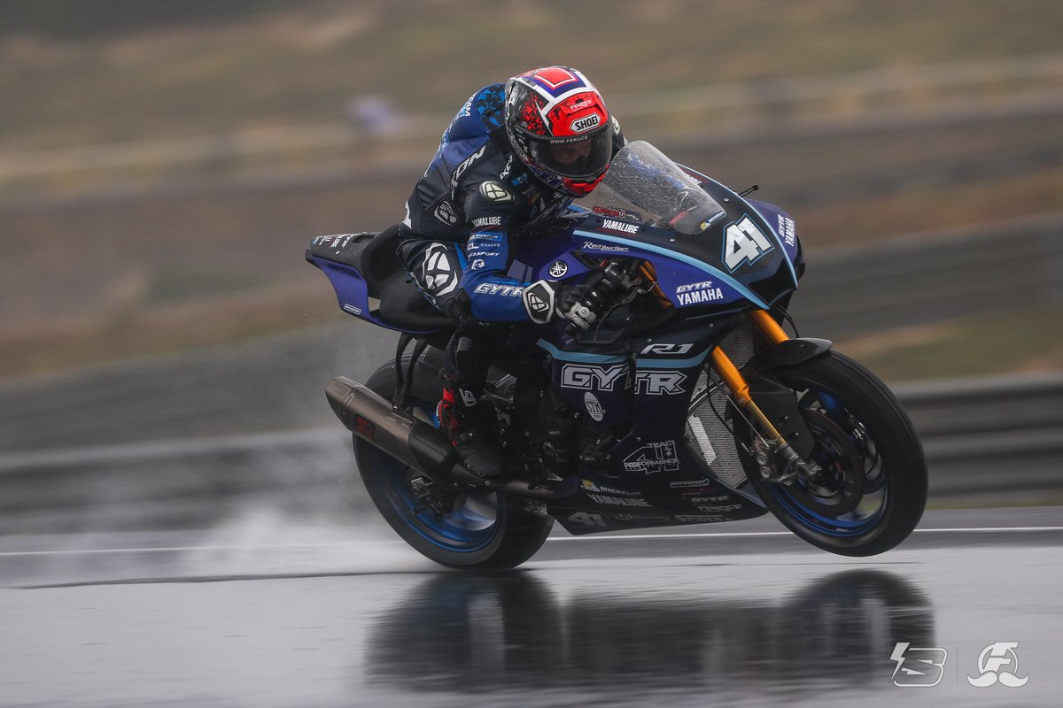 #FSBK – 27-28 avril 2024 Lédenon-30 (2/7) : #AlexyNegrier (#R6) comme un poisson dans l’eau ! ➡️vu.fr/MvtEl #YamahaRacing | #Yamalube | #R1 |#R3