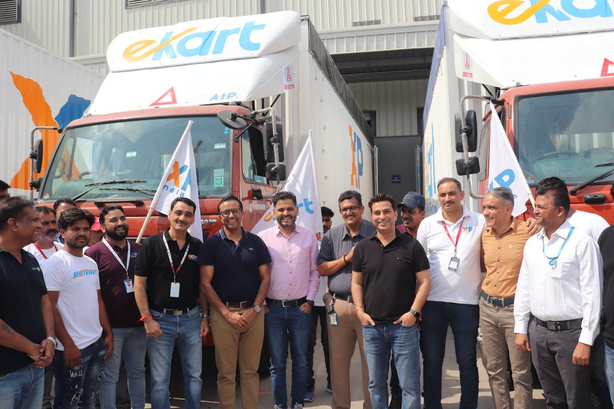 .@Flipkart and #ITS on Friday announced their collaboration for the launch of 50+ long haul vehicles. This adds to Flipkart’s #supplychain reliability and efficiency in long haul operations. The collaboration aims to enable #efficient, #faster, and #sustainable deliveries.