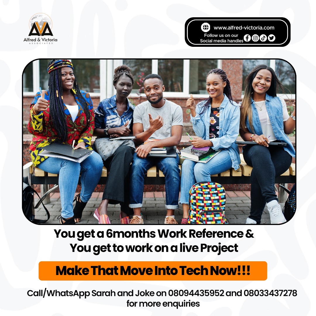 heisizumichaels's tweet image. Break the mold & embrace your non-coding talent...
Transform your future in tech with our program. Act now, your journey begins at alfred-victoria.com/shop/tech4non-…...
#BeyondCoding #TechSuccess