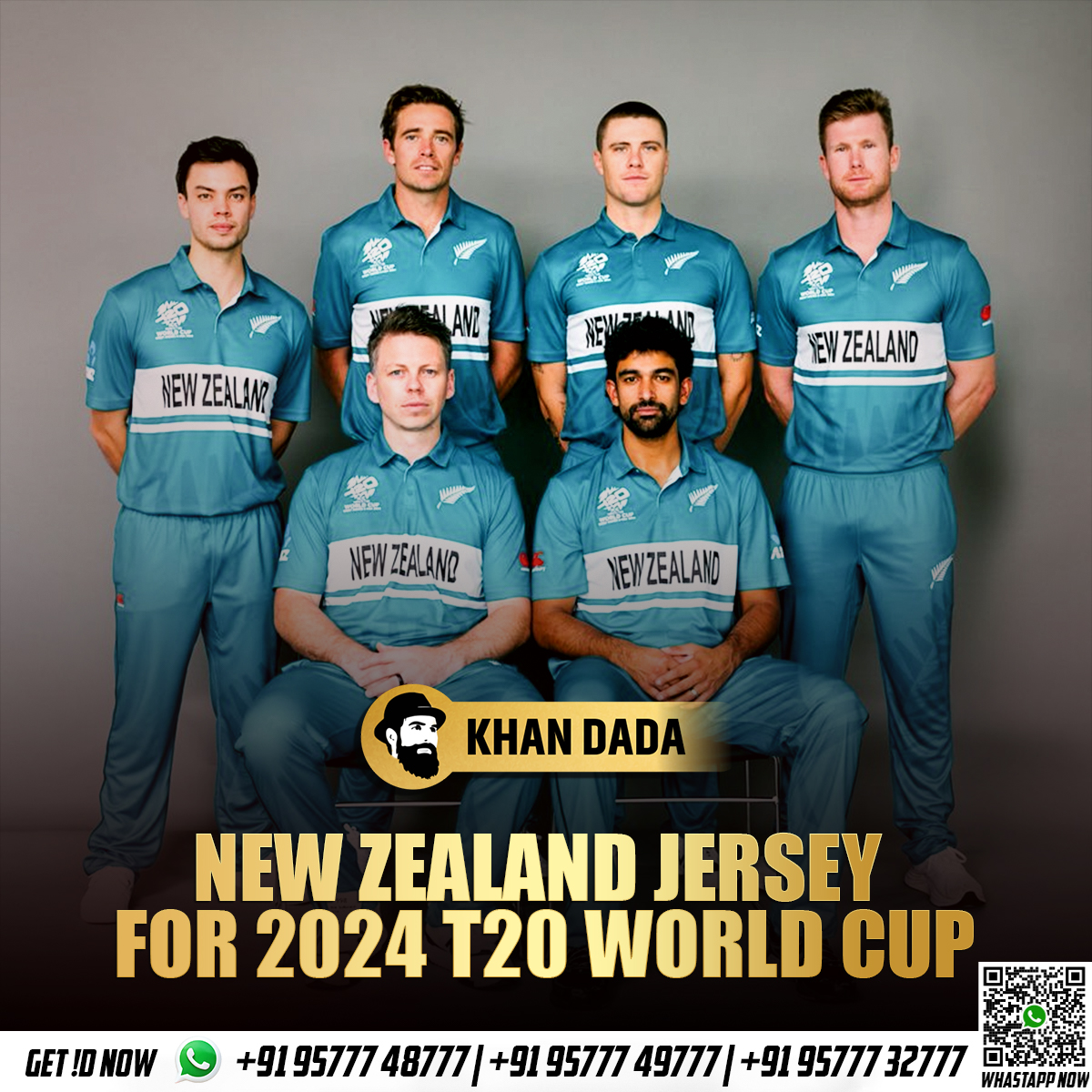 New Zealand's 2024 T20 World Cup kit is inspired by their 1999 World Cup kit. 🔥

#newzealandcricket #MeraAbdul #jersey #nz #IPL2024 #War2 #Gill #T20WorldCup2024 #DishaPatani #RuturajGaikwad #ChennaiSuperKings #Surat #Ludhiana #TamannaahBhatia #Ruturaj
