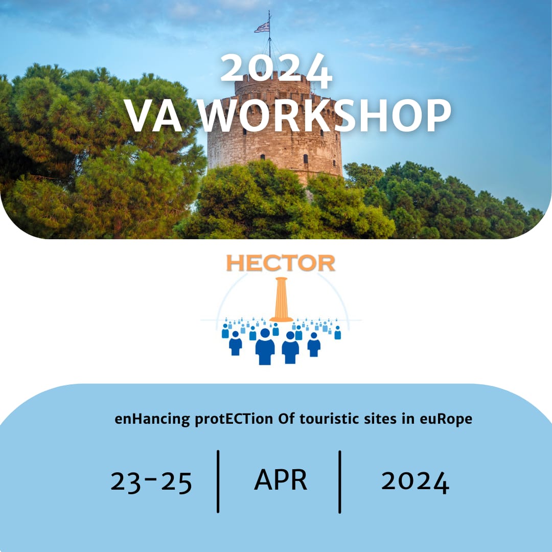 Hector_ISF's tweet image. 🔒 Highlights from the VA Workshop in Thessaloniki:

🛡️ Advanced tech for soft targets by JRC.
🚨 PSAs assessed a key European site.
🌍 HRSN advanced a unified security framework.

Stay tuned for more! #HECTORProject #EUfunded #TourismSecurity #Thessaloniki