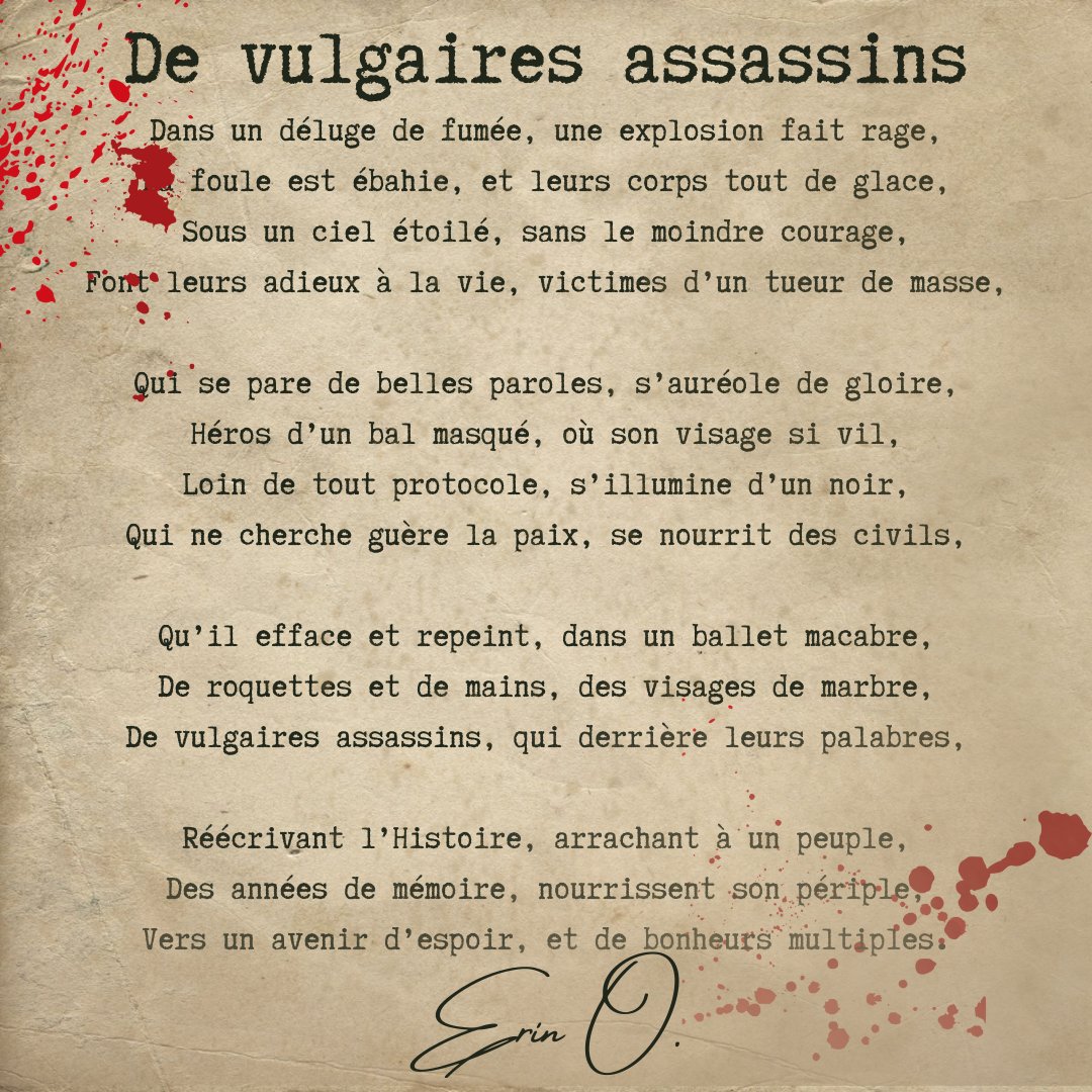 Faire la paix face à la guerre.

English translation soon. 

#peace #war #conflict #endwar #GazaWar #UkraineRussiaWar #love #life #poesy #poetry #poem #poet #believe #faith #inspiration #hope #selflove #quotes #positivevibes #healing