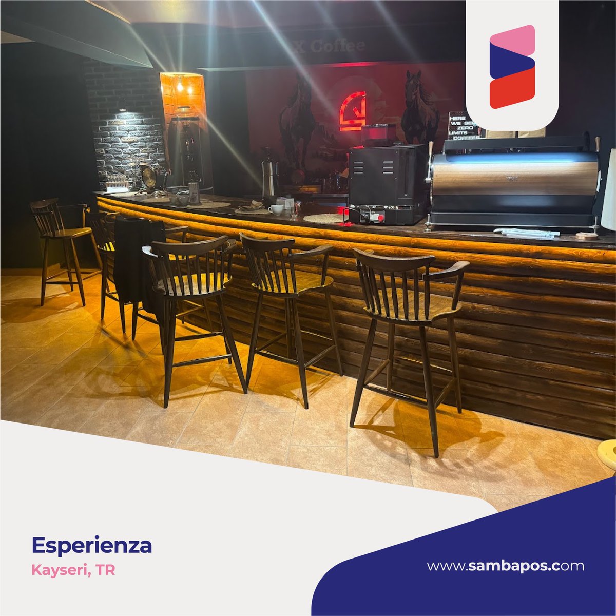 Customer Name / Müşteri Adı: Esperienza  
Location / Konum: Kayseri, TR
#sambapos #pointofsale #sambaposisgrowing #onlineordering #restauranttech #restaurantlife #restaurant #restaurantowner #paymentprocessor #waiter #fooddelivery #possystems