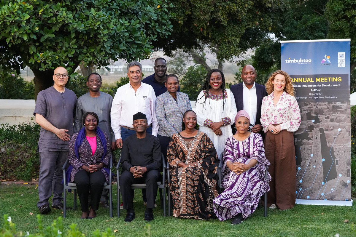 Our African Influencers for Dev’t (AI4Dev), a powerful coalition of African leaders in business, academia & arts, pledged massive support for #timbuktoo at the #AI4Dev Annual Meeting in Cape Town to spark a start-up revolution in Africa.

See highlights: bit.ly/3y4j4qs