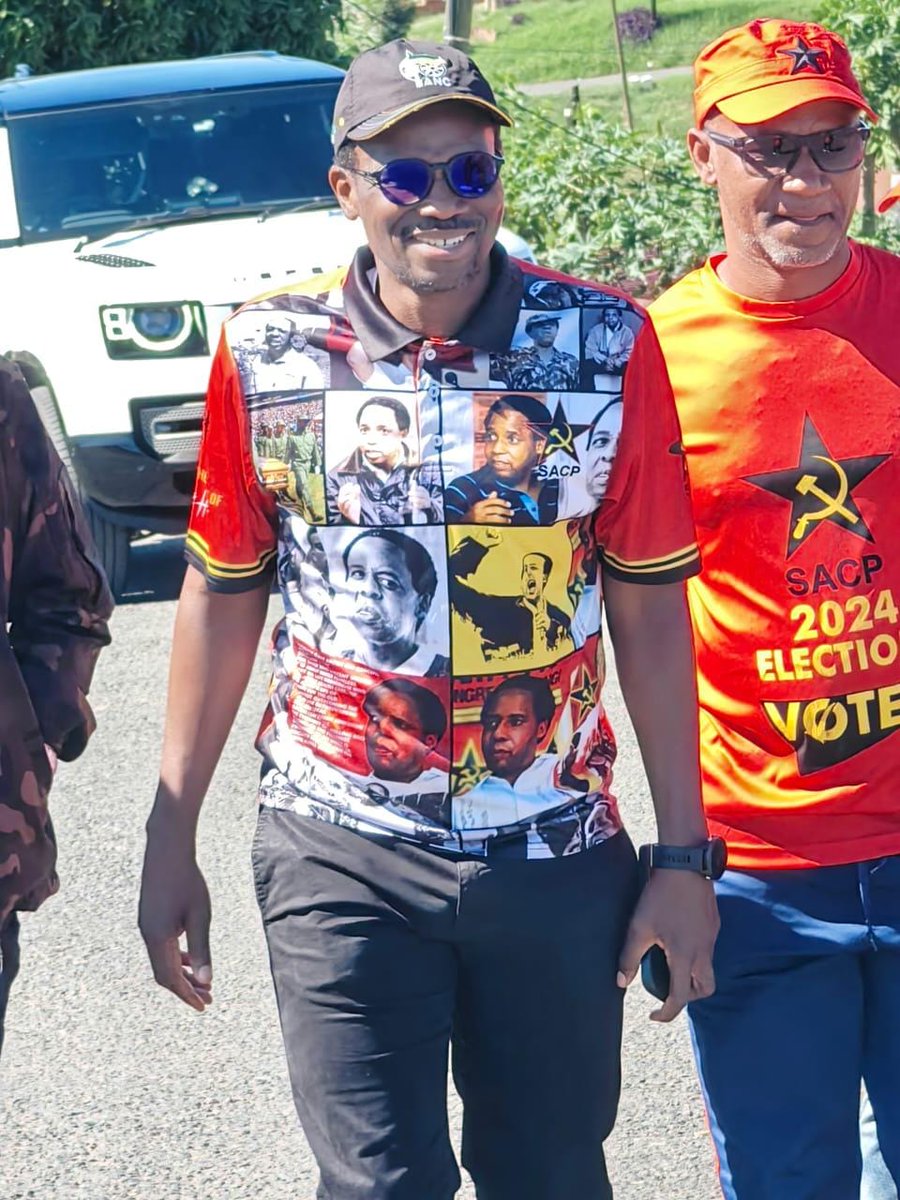 SACP Second Deputy General Secretary Dr David Masondo leading the ANC-led Alliance #VOTEANC campaign in Umlazi, eThekwini Ward 84. He also delivered a Chris Hani Memorial Lecture on Sunday, 28 April.