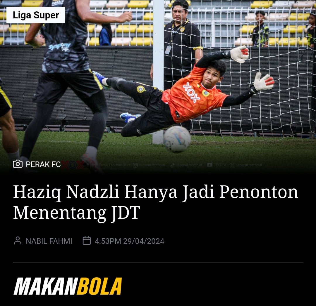 Perkara yang sering berlaku di dalam sukan bola sepak.

Artikel Penuh👇
makanbola.com/haziq-nadzli-h…