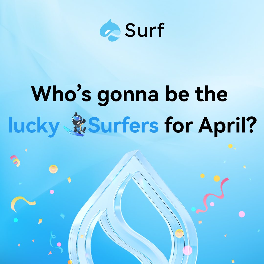 🏄April update🌊 💰In-wallet staking becomes available in Surf v0.4.1. ✈️We also had the honor to be part of #SuiBasecamp in Paris. ❤️Thank you to all our Surfers for the continued support! 🎁We're giving away 25 SUI： 💸 1 x 5 SUI for 💖 & 🔁 💸 4 x 5 SUI for the best Surf