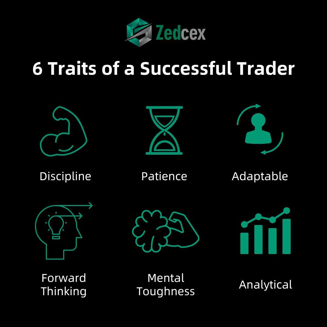 'Trading & life: To succeed, you gotta have the right stuff! 💪

#Zedcex #Crypto #cryptotrading 
#Bitcoin #BTC #SuccessTraits #LifeSkills