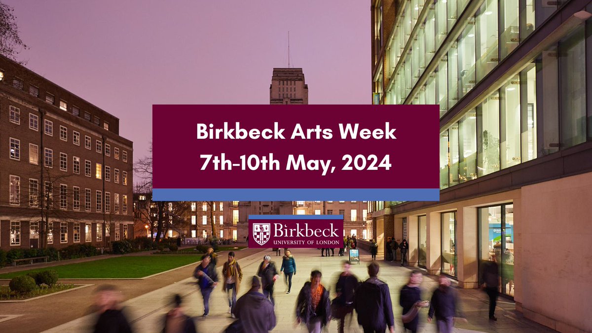 Arts Week returns to Bloomsbury next week! ✨ Find out what's on and sign up for your free tickets: ow.ly/Xh5L50RqnNI