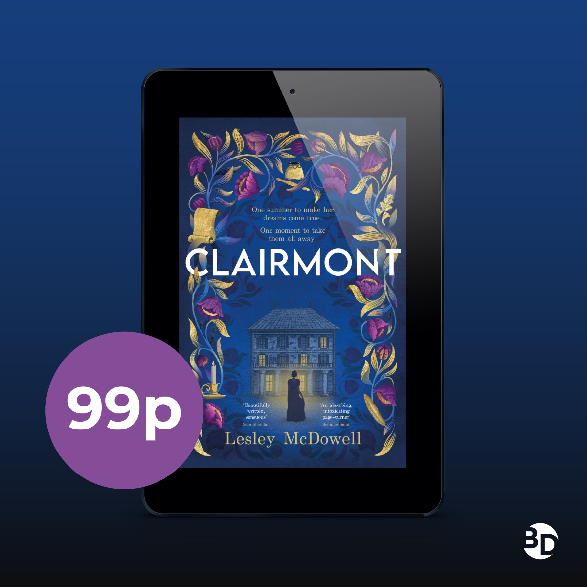 📚 Today only! Immerse yourself in the sensuous hidden story of Claire Clairmont, the greatest muse of the Romantic period, in Clairmont by @LesleyMcDowell1. 🔗 Get your 99p copy: brnw.ch/21wJgWP 📖 Explore more deals: brnw.ch/21wJgWQ @Wildfirebks #EbookDeals