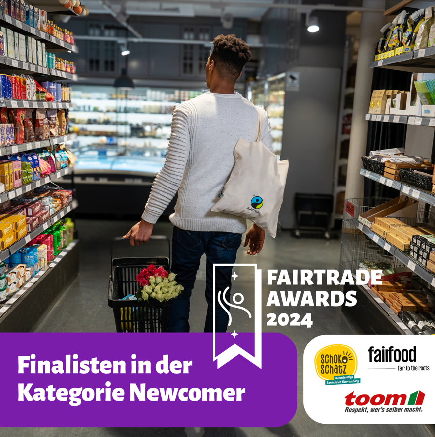 Wir stellen die #Finalisten für die #FairtradeAwards2024 in der Kategorie #Newcomer vor –  das kann ein Unternehmen sein, das gerade erst #Fairtrade für sich entdeckt, oder eines, das ein neues Projekt initiiert oder Produkt herausgebracht hat.

🔗 fairtr.de/lau