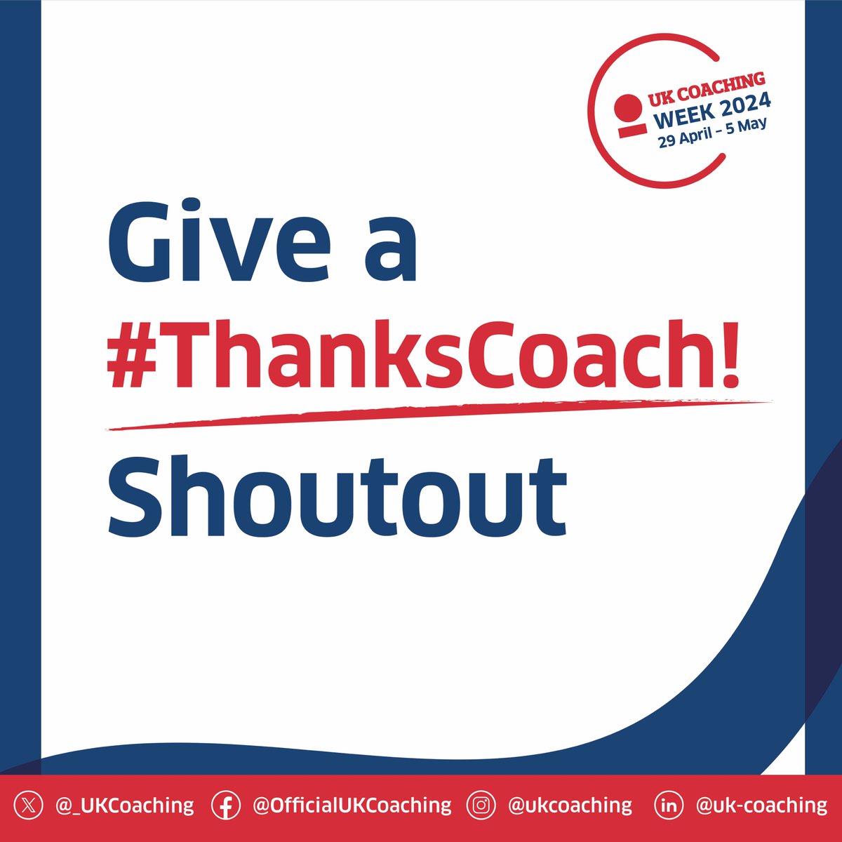 🗓️ #UKCoachingWeek starts now! We're celebrating the incredible individuals who make a positive difference on and beyond the court 👏 Share your #ThanksCoach message and tag @_UKCoaching 😃