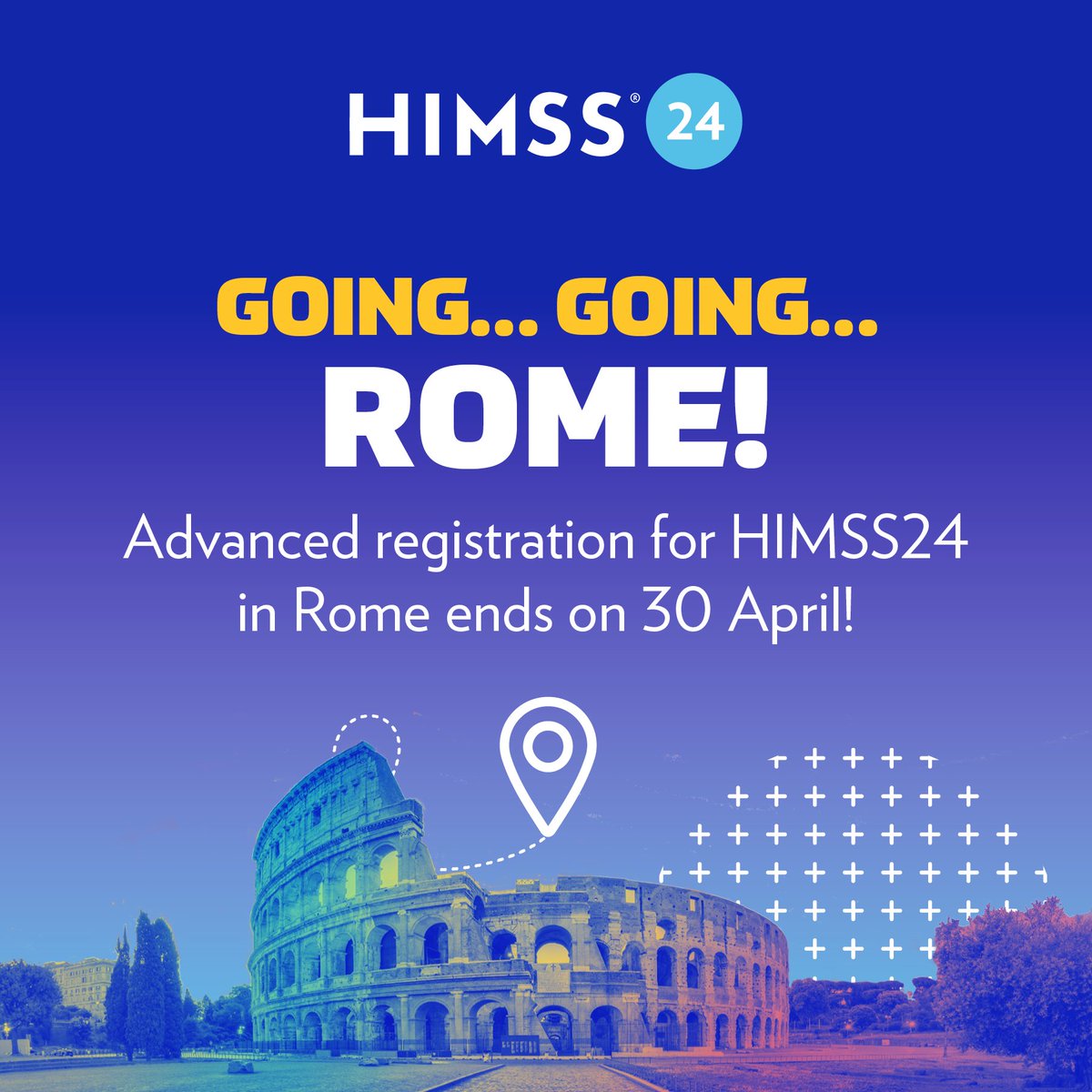 Act fast! Advanced registration for #HIMSS24Europe ends at midnight on 30 April. ⏰ Register to join us, and together we'll shape the future of healthcare. 💙 bit.ly/48AMlpk