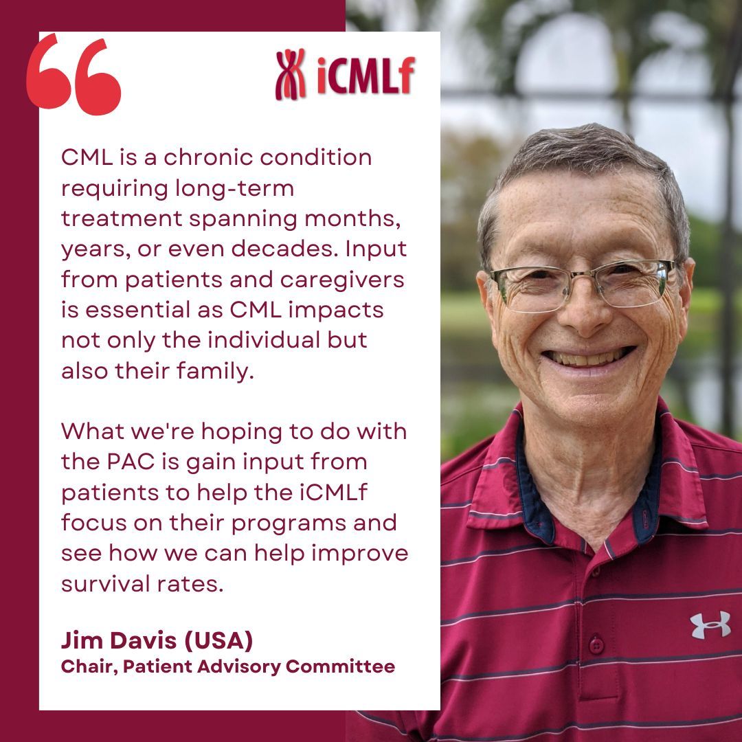 We were excited to hold the inaugural meeting for the #iCMLf Patient Advisory Committee (PAC) earlier this month, marking a significant step forward in amplifying the voices of #CML patients worldwide in the work of the iCMLf. Find out more: buff.ly/49OapG5