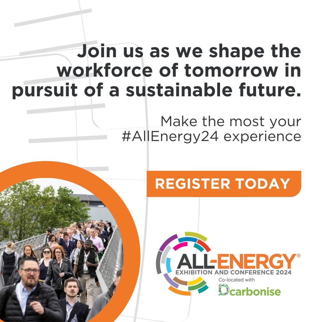 🌟 Discover groundbreaking insights on renewable energy, cutting-edge transport decarbonization, innovative heat solutions, and many more. Secure Your Spot Today: bit.ly/4aN1eHd #AllEnergy24 #Dcarbonise24 #renewableenergy #SolarEnergy