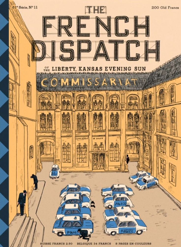 You may not be a Wes Anderson fan, but we can't deny that The French Dispatch posters are amazing.
