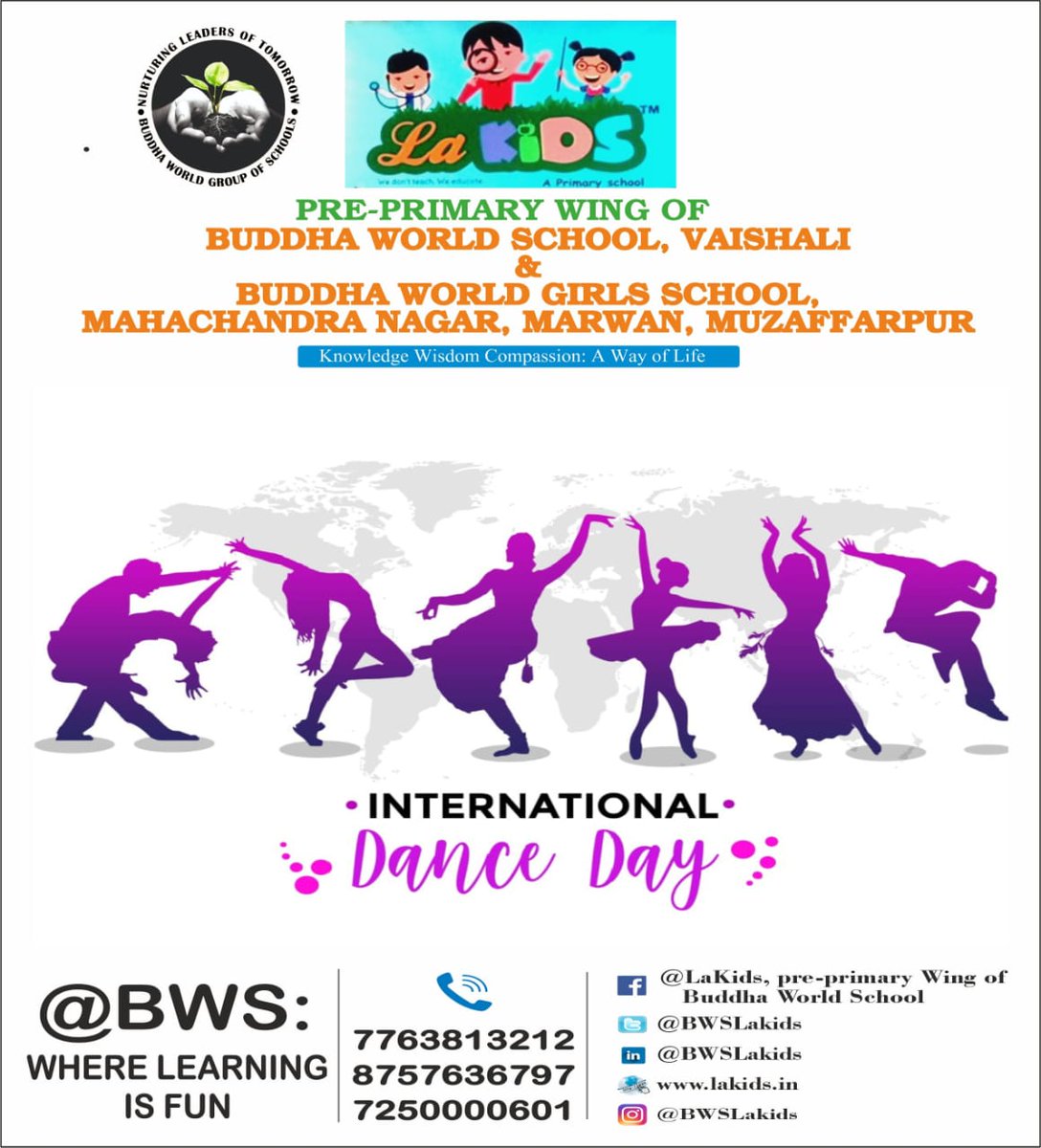 International Dance Day💃
#DanceDay #dance #InternationalDanceDay #danceday2024 #bws #wherelearningisfun @sarikamalhotra2 @Krish_Vaishali